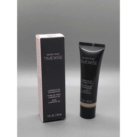 Mary Kay Timewise Luminous 3D Foundation Normal to Dry Skin Ivory C 100 NIB - Picture 1 of 2